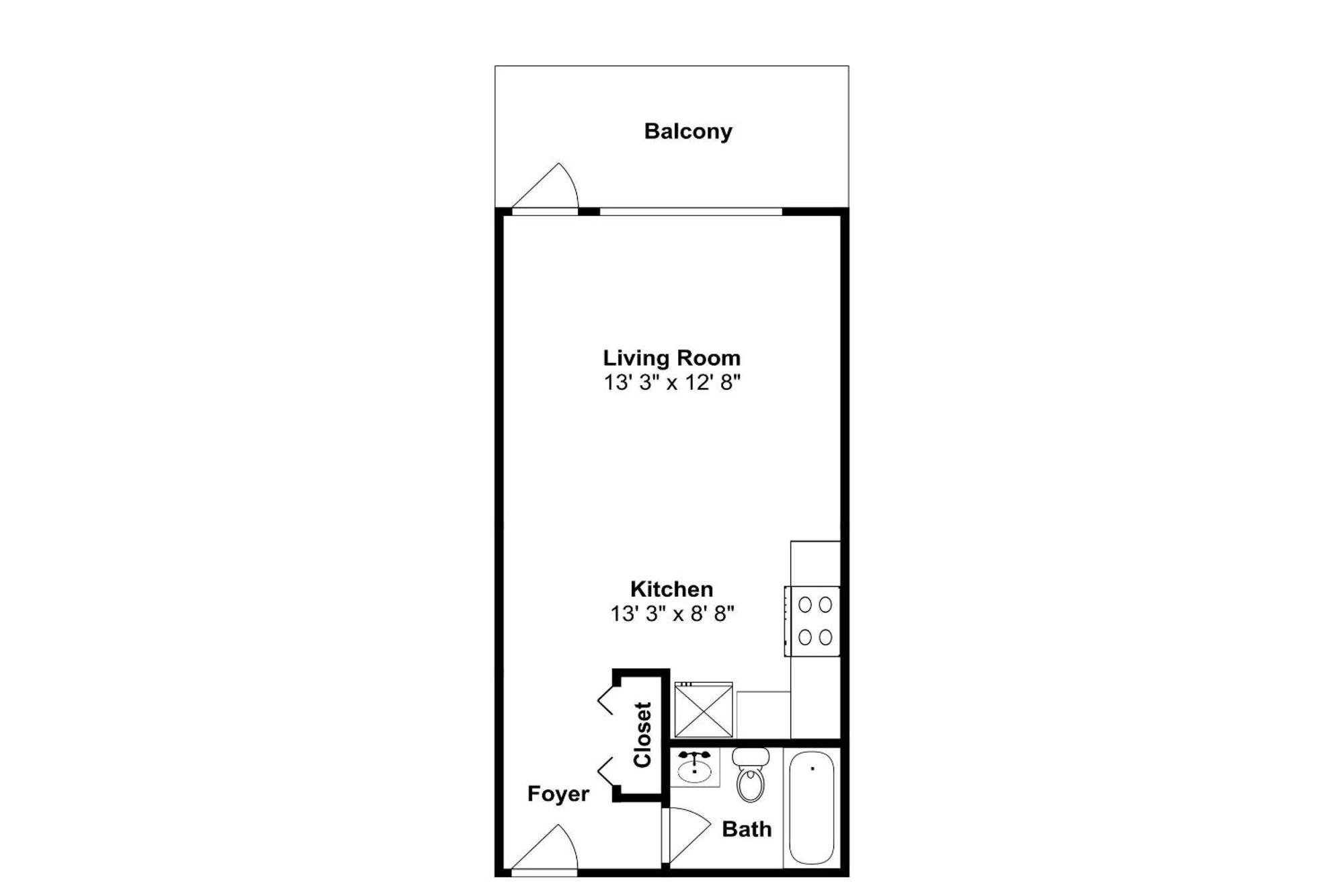 Continental 504 Apartment *